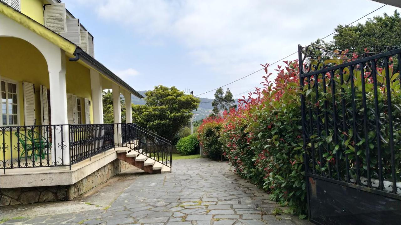Casa Con Jardin En La Playa De Almieiras Villa Fene ภายนอก รูปภาพ