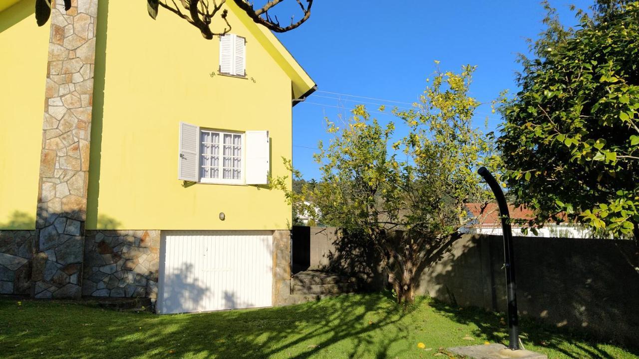 Casa Con Jardin En La Playa De Almieiras Villa Fene ภายนอก รูปภาพ