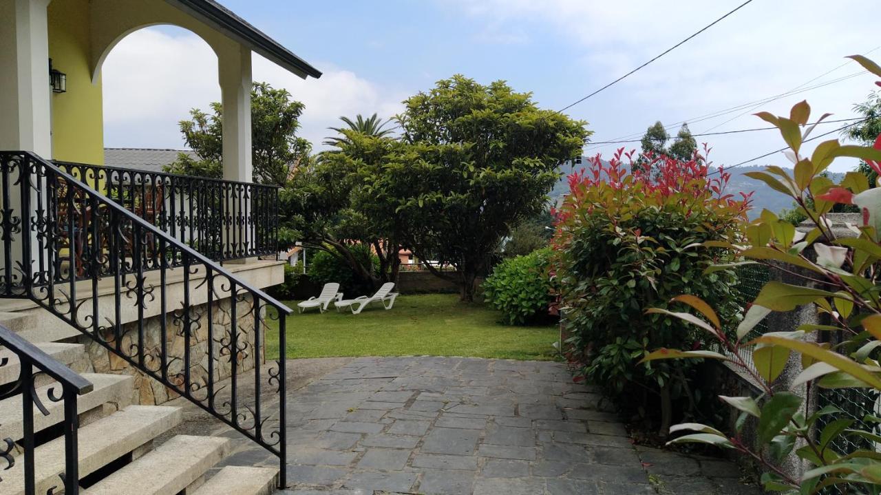 Casa Con Jardin En La Playa De Almieiras Villa Fene ภายนอก รูปภาพ