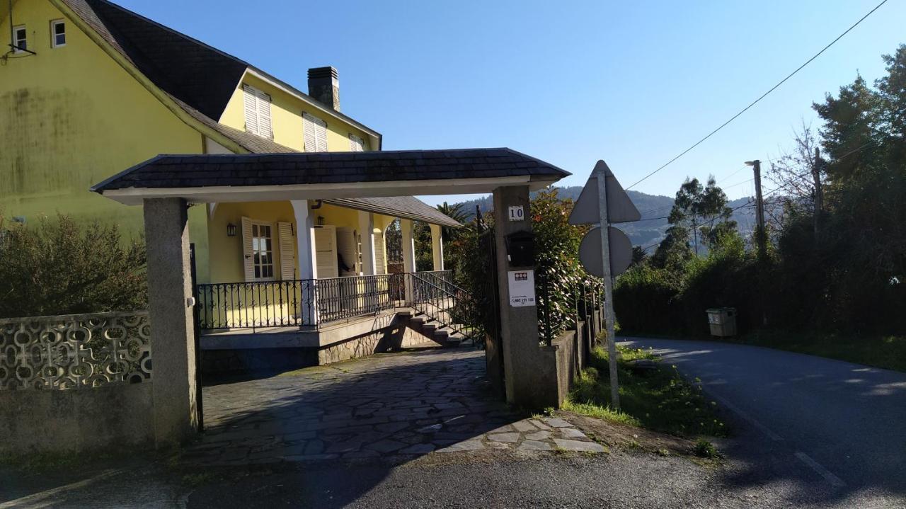 Casa Con Jardin En La Playa De Almieiras Villa Fene ภายนอก รูปภาพ