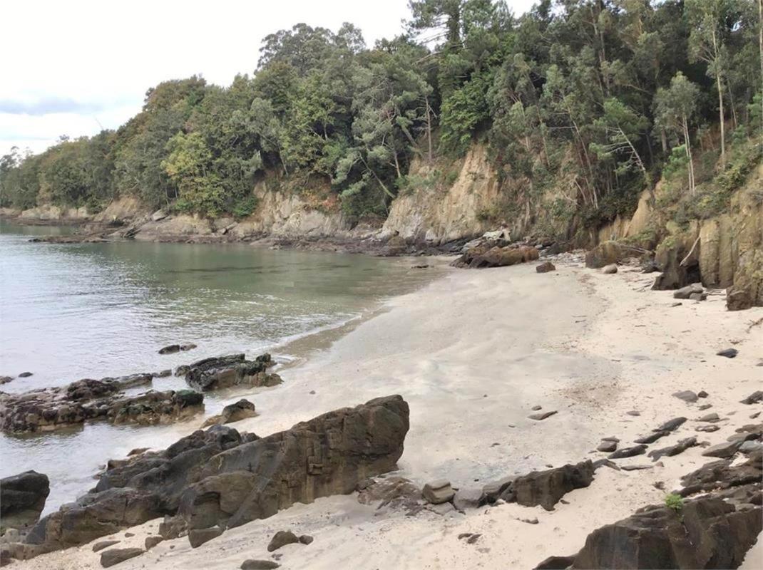 Casa Con Jardin En La Playa De Almieiras Villa Fene ภายนอก รูปภาพ